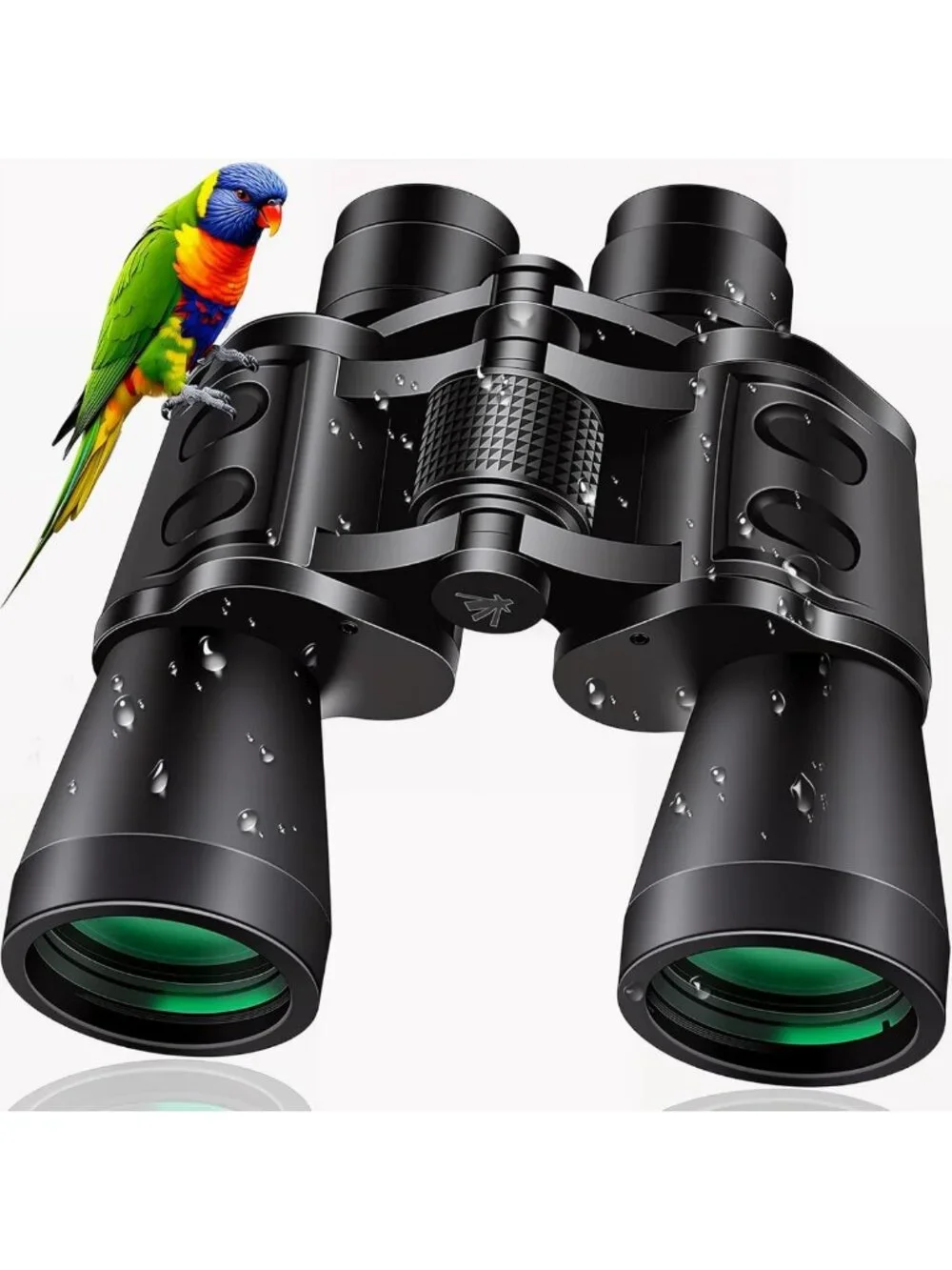 High-Powered 20x50 Binoculars for Bird Watching, Travel, Stargazing & Hunting